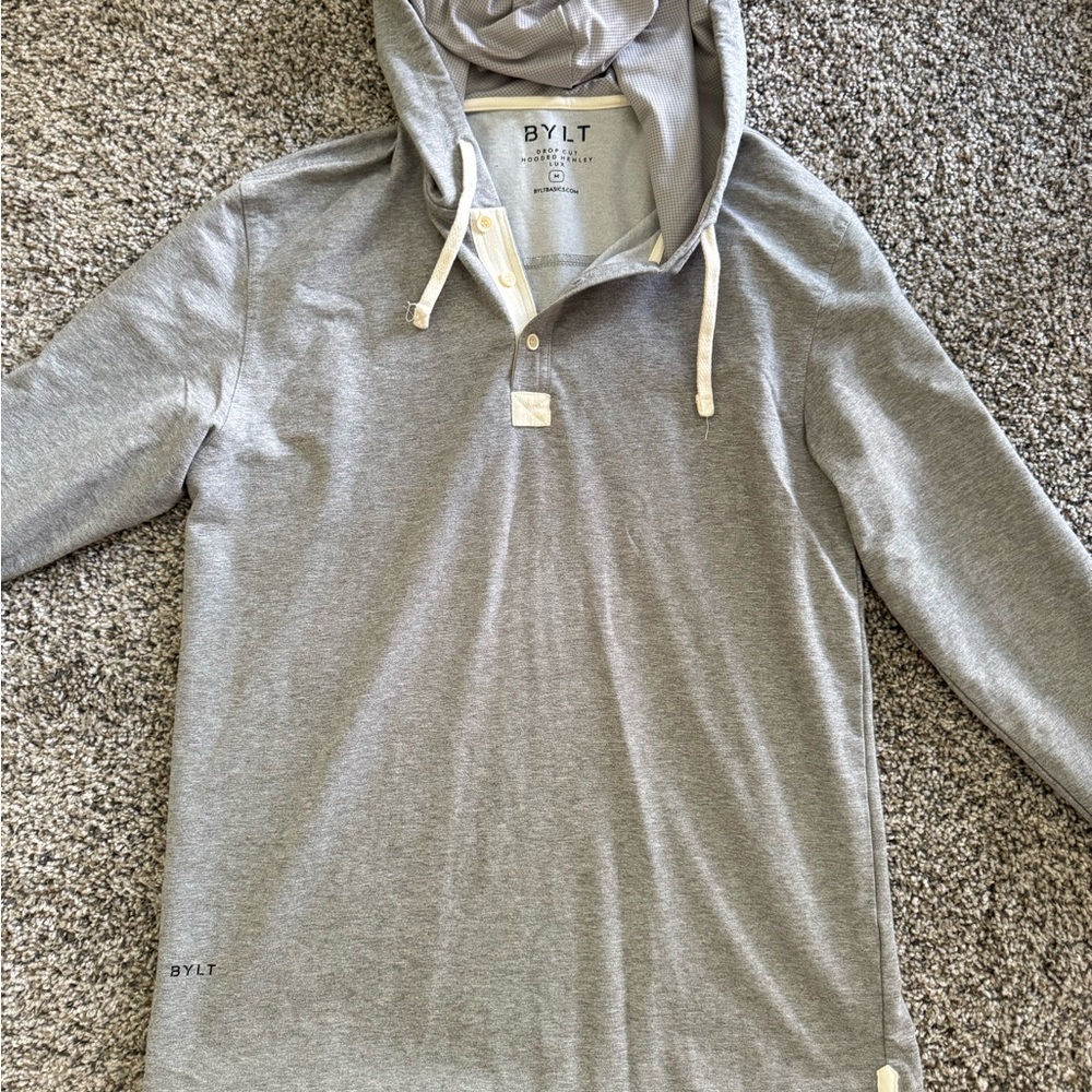 BYLT Basics Light Gray Hoodie